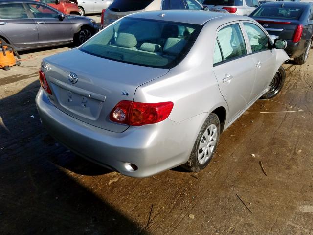 2T1BU40E69C111820 - 2009 TOYOTA COROLLA BASE  photo 4