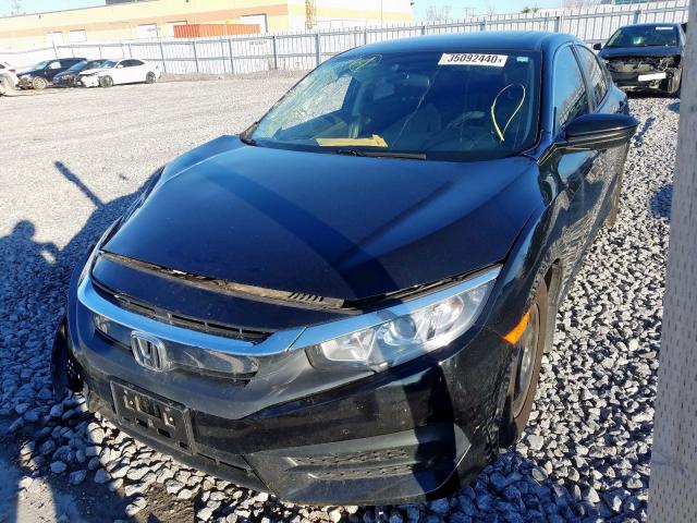 2HGFC2F73GH016718 - 2016 HONDA CIVIC EX  photo 2