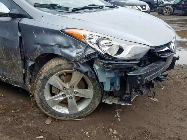 KMHDH4AE8BU111981 - 2011 HYUNDAI ELANTRA GLS  photo 9