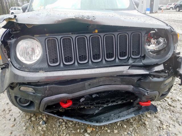 ZACCJBCTXGPE05900 - 2016 JEEP RENEGADE TRAILHAWK  photo 9