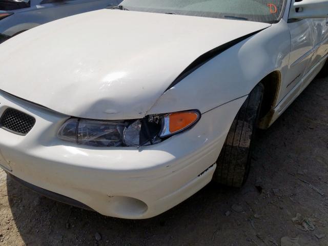 1G2WP12K42F189170 - 2002 PONTIAC GRAND PRIX GT  photo 9