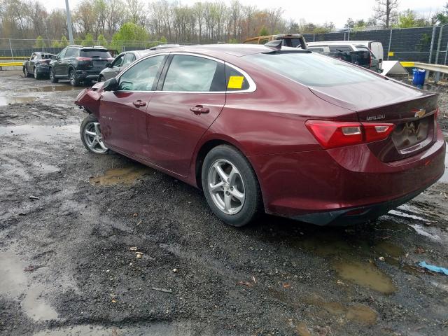 1G1ZB5STXGF307410 - 2016 CHEVROLET MALIBU LS  photo 3