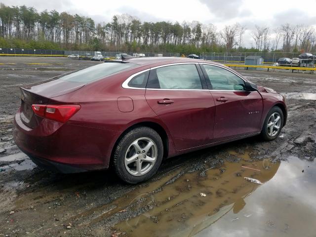 1G1ZB5STXGF307410 - 2016 CHEVROLET MALIBU LS  photo 4