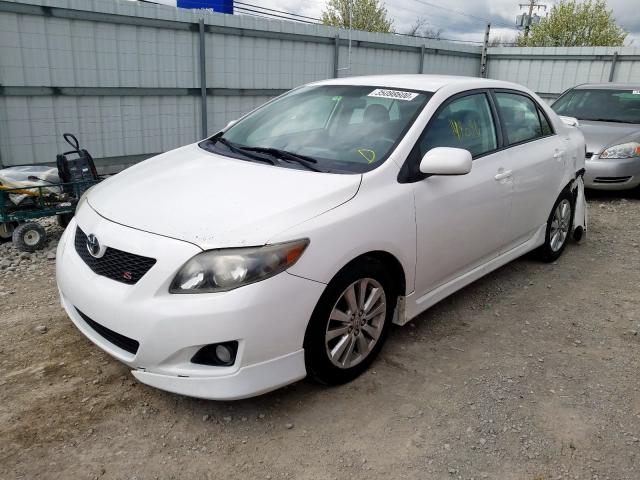 1NXBU4EEXAZ358558 - 2010 TOYOTA COROLLA BASE  foto 2