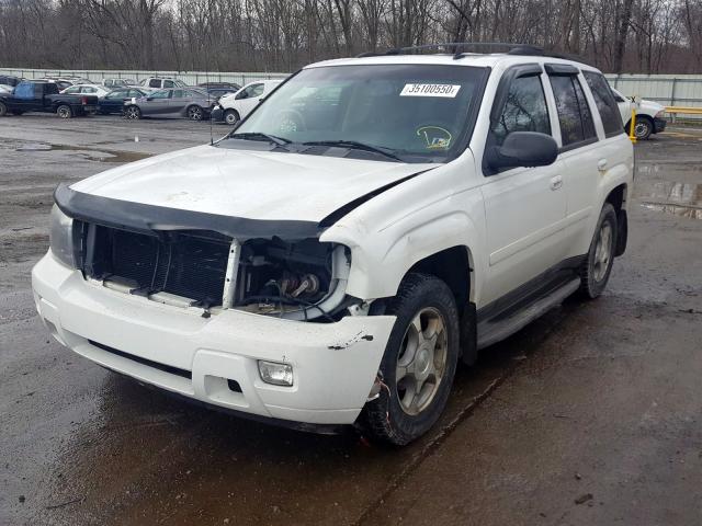 1GNDT13S982223835 - 2008 CHEVROLET TRAILBLAZER LS  photo 2