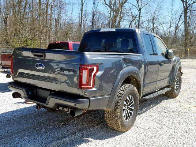 1FTEX1RG4KFD11776 - 2019 FORD F150 RAPTOR  photo 4