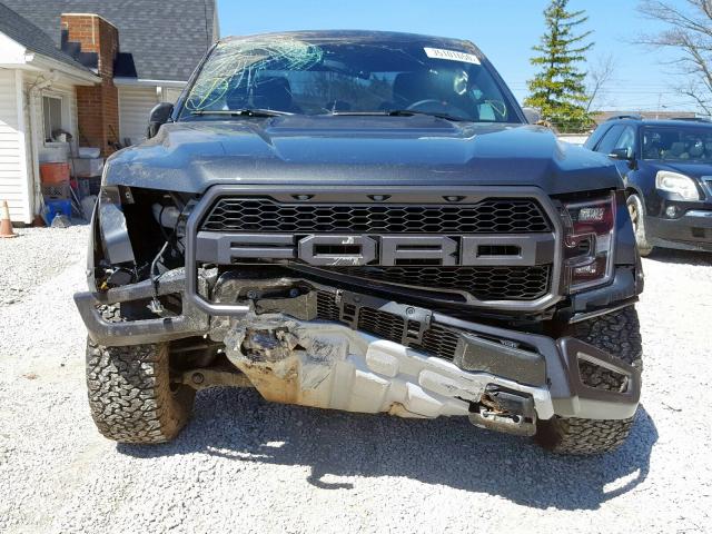 1FTEX1RG4KFD11776 - 2019 FORD F150 RAPTOR  photo 9