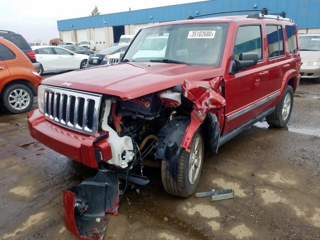 1J8HG58N16C253145 - 2006 JEEP COMMANDER LIMITED  photo 2