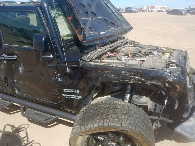 1C4BJWDG3HL655845 - 2017 JEEP WRANGLER UNLIMITED SPORT  photo 9