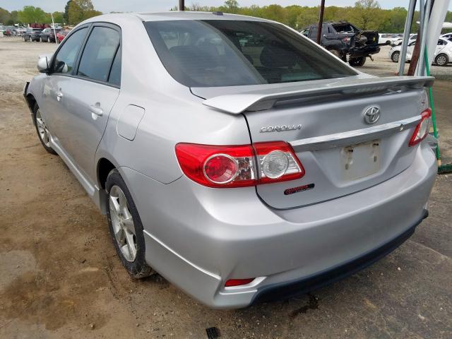 2T1BU4EE0CC835969 - 2012 TOYOTA COROLLA BASE  photo 3