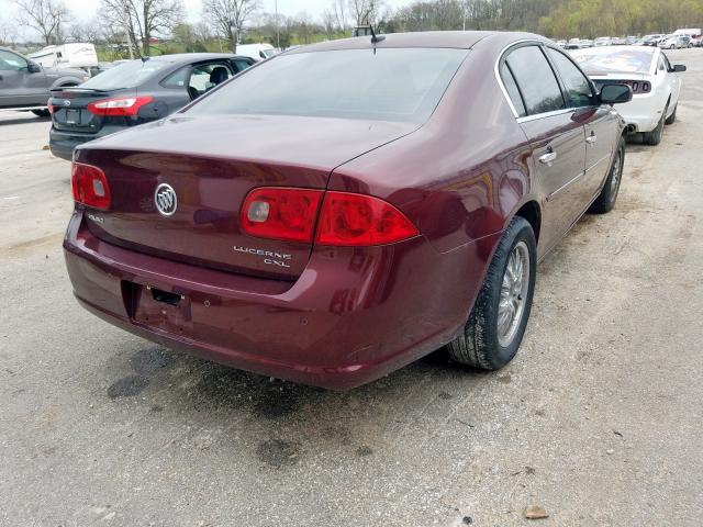 1G4HD57277U192883 - 2007 BUICK LUCERNE CXL  photo 4