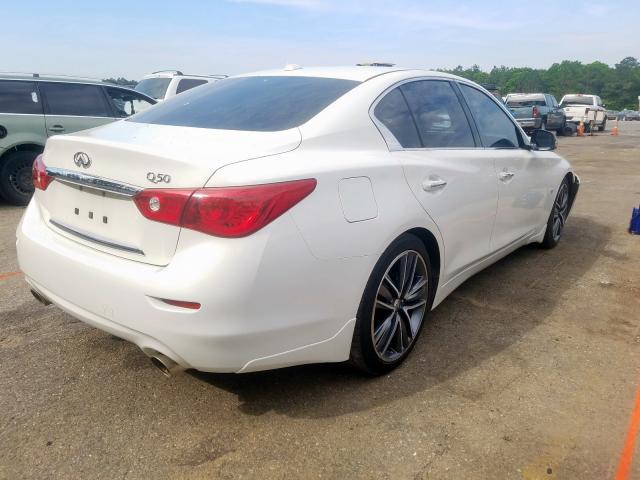 JN1BV7AP4FM330937 - 2015 INFINITI Q50 BASE  photo 4