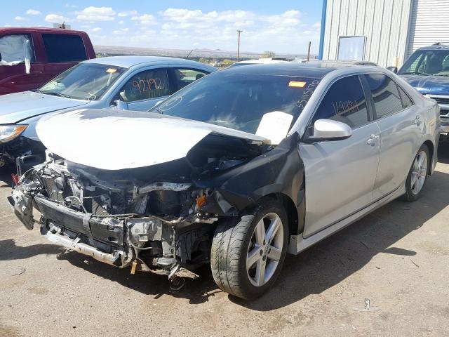 4T1BF1FK0CU510282 - 2012 TOYOTA CAMRY BASE  photo 2