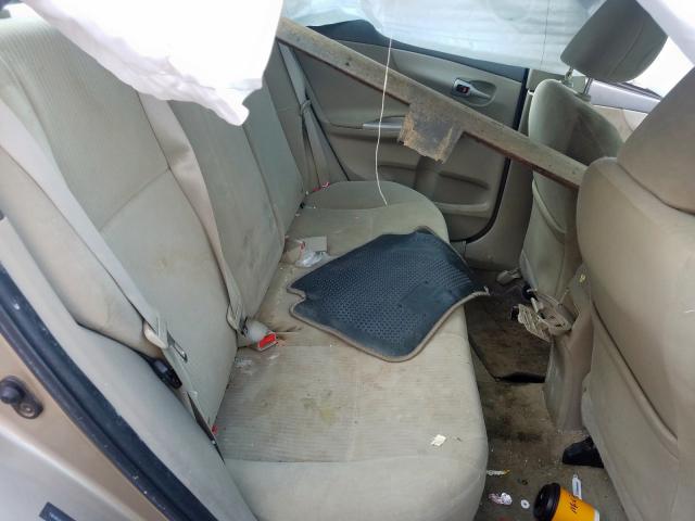 1NXBU4EE4AZ271318 - 2010 TOYOTA COROLLA BASE  photo 6