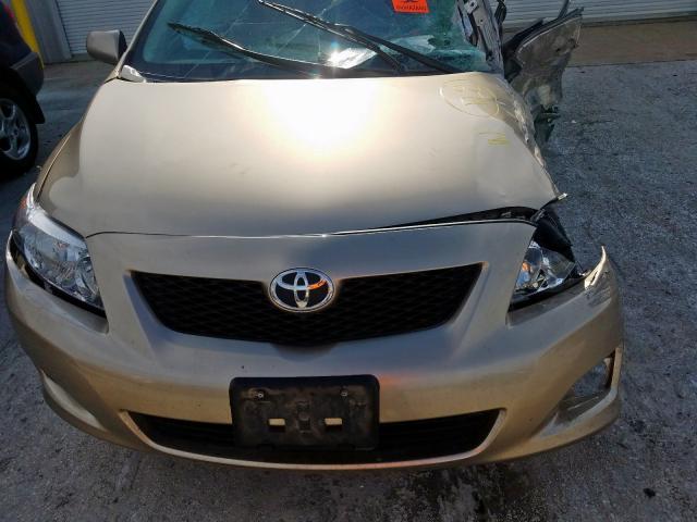 1NXBU4EE4AZ271318 - 2010 TOYOTA COROLLA BASE  photo 7