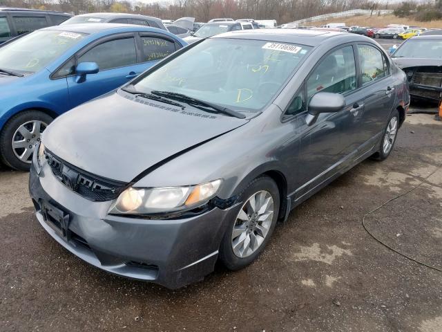 2HGFA1F9XAH308584 - 2010 HONDA CIVIC EXL  照片 2