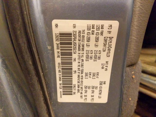 2C8GP64L05R356154 - 2005 CHRYSLER TOWN & COUNTRY LIMITED  photo 10