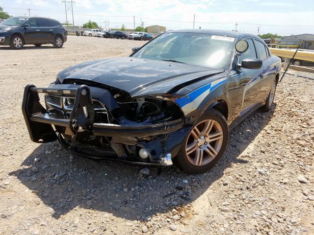 2B3CL1CTXBH572273 - 2011 DODGE CHARGER POLICE  photo 2