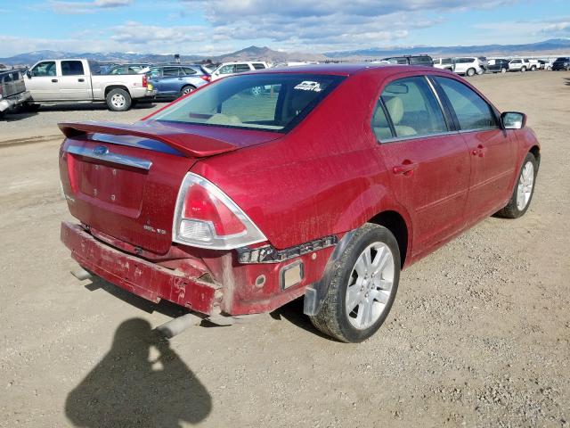 3FAHP08126R189177 - 2006 FORD FUSION SEL  photo 4