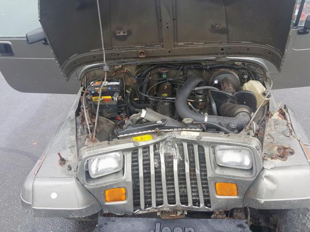 2J4FY49S0MJ129956 - 1991 JEEP WRANGLER / YJ SAHARA  photo 7