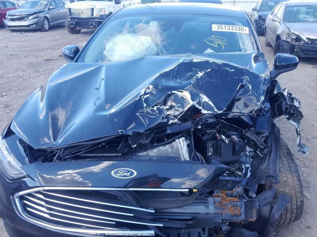 3FA6P0LU1KR242275 - 2019 FORD FUSION SE  photo 9