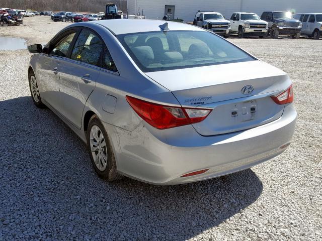 5NPEB4AC5BH088808 - 2011 HYUNDAI SONATA GLS  photo 3