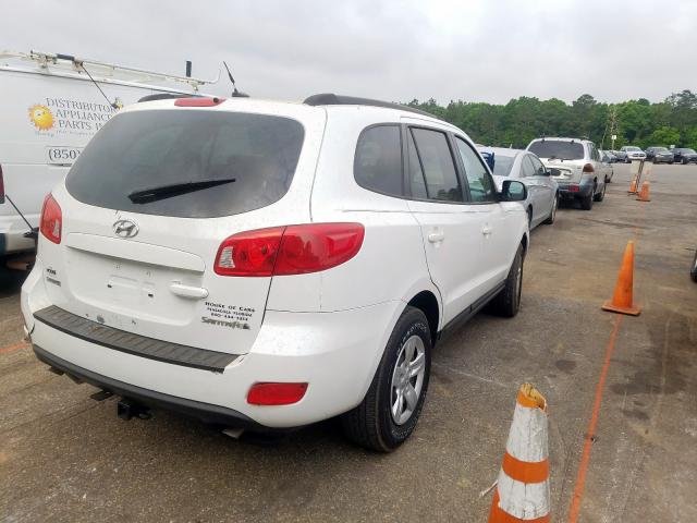 5NMSG13D89H278179 - 2009 HYUNDAI SANTA FE GLS  photo 4