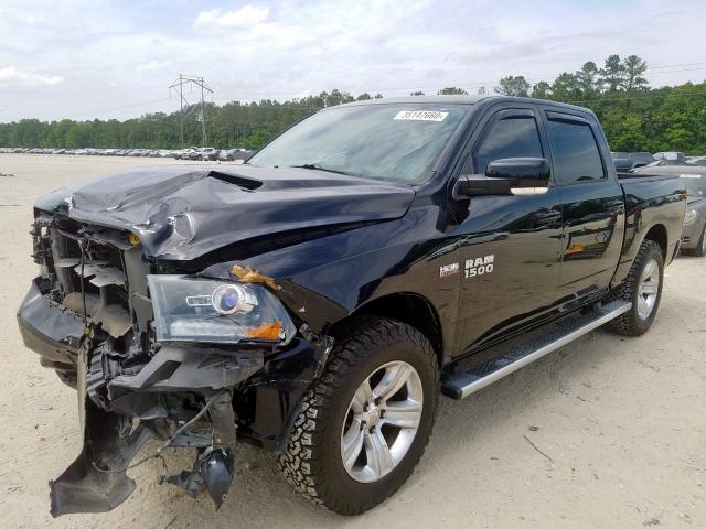 1C6RR7MT2FS510414 - 2015 RAM 1500 SPORT  photo 2