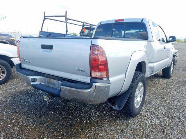 5TEUX42N35Z101487 - 2005 TOYOTA TACOMA ACCESS CAB  photo 4