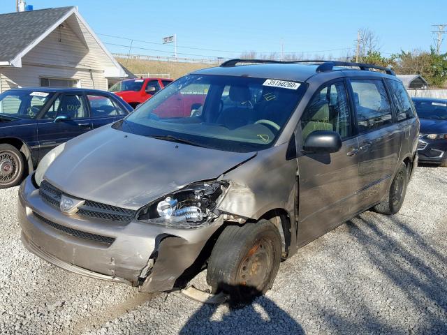 5TDZA23C04S210011 - 2004 TOYOTA toyota sienna  photo 2