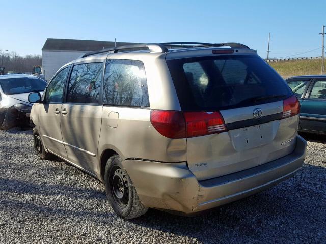 5TDZA23C04S210011 - 2004 TOYOTA toyota sienna  photo 3