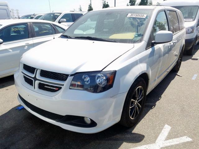 2C4RDGEG1KR590907 - 2019 DODGE GRAND CARAVAN GT  photo 2