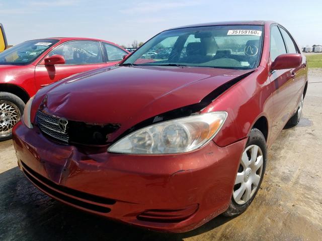 4T1BE32K52U113427 - 2002 TOYOTA CAMRY LE  photo 2