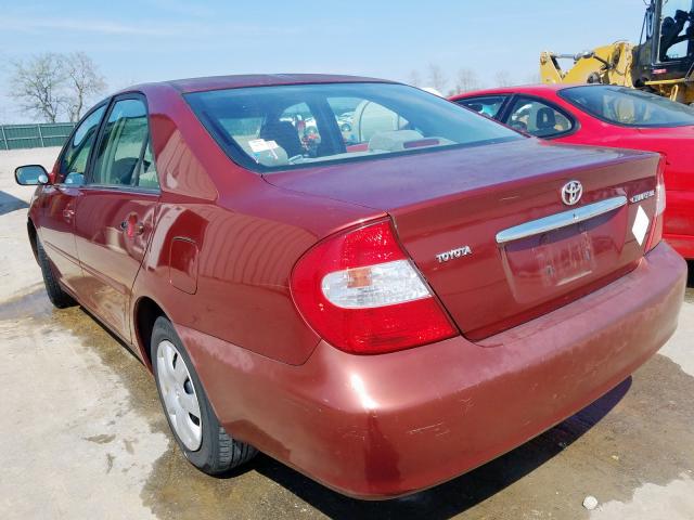 4T1BE32K52U113427 - 2002 TOYOTA CAMRY LE  photo 3