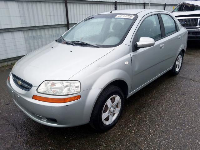 KL1TD52635B440507 - 2005 CHEVROLET AVEO BASE  photo 2