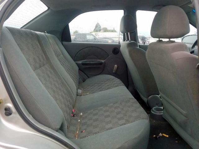 KL1TD52635B440507 - 2005 CHEVROLET AVEO BASE  photo 6