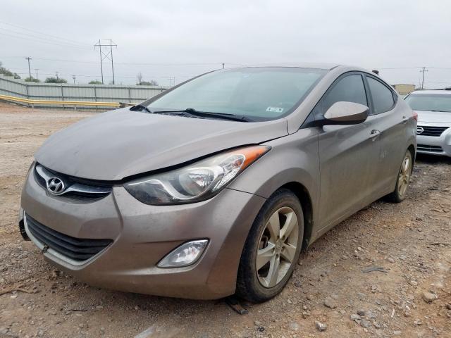 5NPDH4AE1DH263747 - 2013 HYUNDAI ELANTRA GLS  photo 2