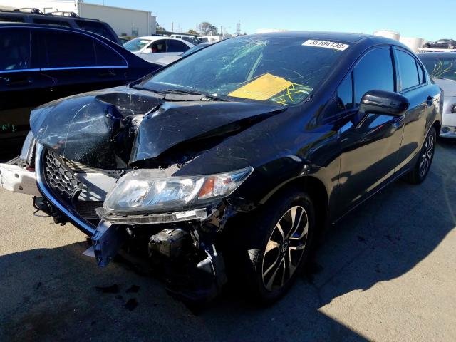 2HGFB2F89FH529725 - 2015 HONDA CIVIC EX  photo 2