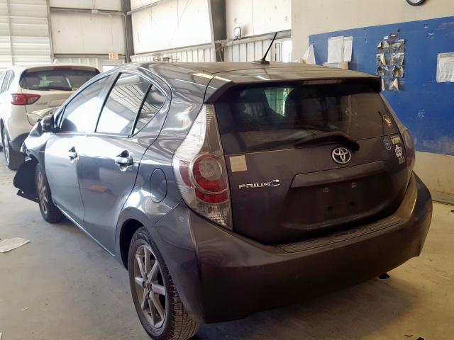 JTDKDTB37C1017155 - 2012 TOYOTA PRIUS C  photo 4