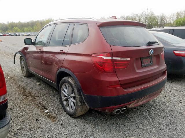 5UXWX9C50D0A12402 - 2013 BMW X3 XDRIVE28I  photo 3