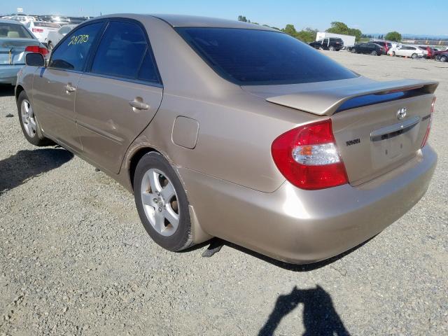 4T1BE32K73U142400 - 2003 TOYOTA CAMRY LE  photo 3