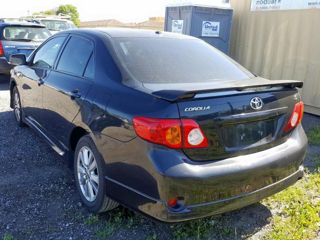 1NXBU40E39Z061585 - 2009 TOYOTA COROLLA BASE  照片 3