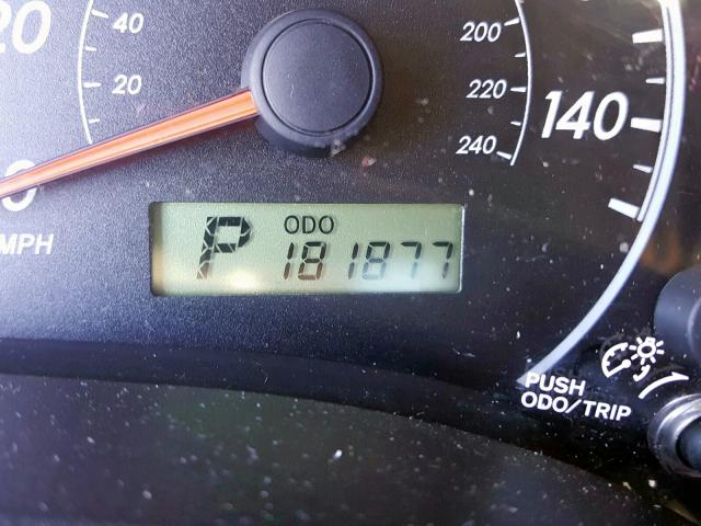 1NXBU40E39Z061585 - 2009 TOYOTA COROLLA BASE  照片 8