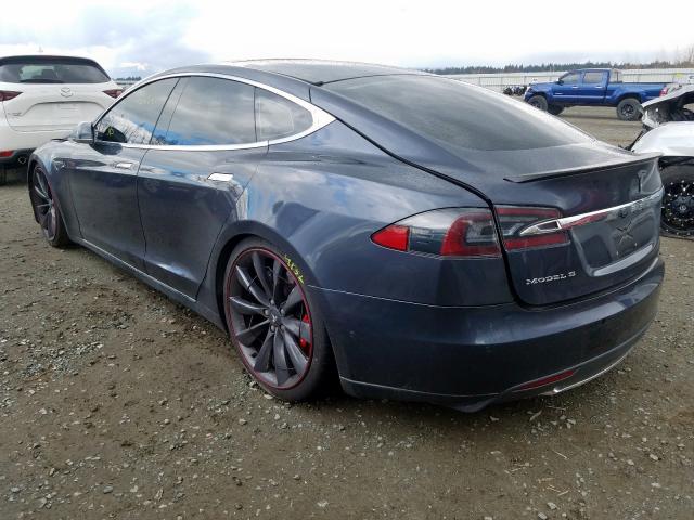 5YJSA1E46FF115204 - 2015 TESLA MODEL S  صورة 3