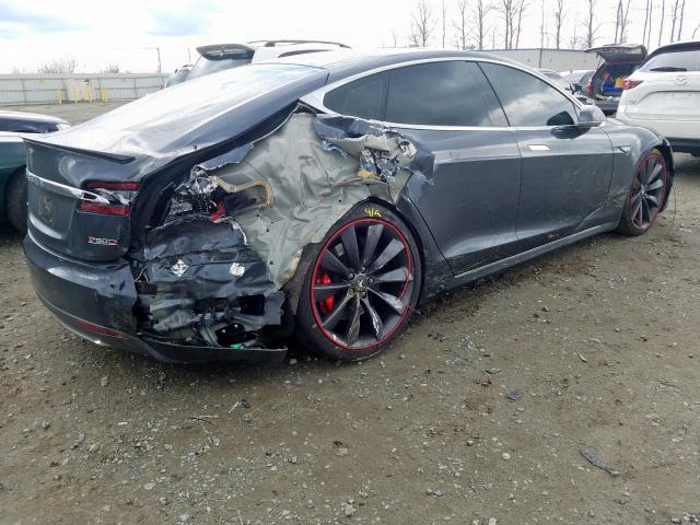 5YJSA1E46FF115204 - 2015 TESLA MODEL S  صورة 4
