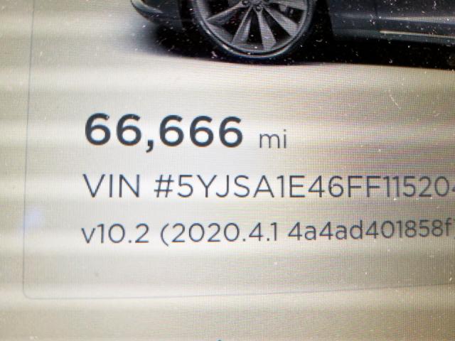 5YJSA1E46FF115204 - 2015 TESLA MODEL S  صورة 8