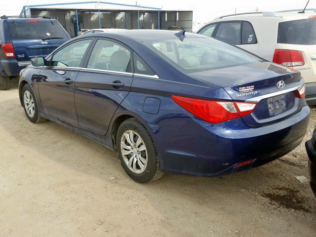 5NPEB4AC7BH206650 - 2011 HYUNDAI SONATA GLS  photo 3