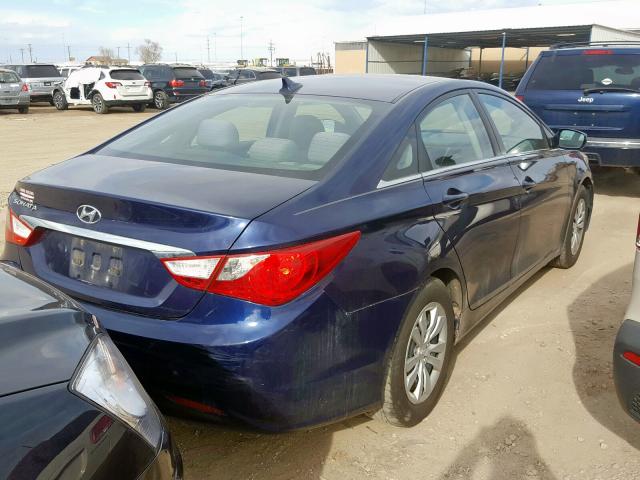 5NPEB4AC7BH206650 - 2011 HYUNDAI SONATA GLS  photo 4