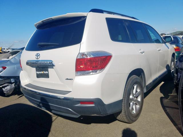5TDBK3EH2BS044424 - 2011 TOYOTA HIGHLANDER BASE  фото 4