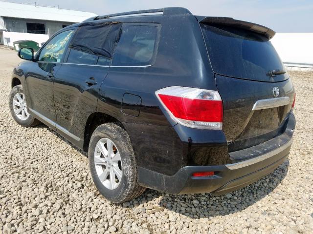 5TDBK3EH0DS245662 - 2013 TOYOTA HIGHLANDER BASE  صورة 3